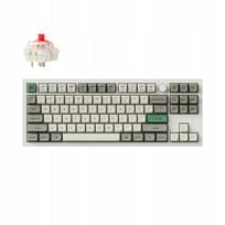 Belaidė mechaninė klaviatūra Keychron Q3 Max su raudonais jungikliais, QMK/VIA