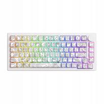 Mechaninė klaviatūra Akko x MonsGeek M1 V5 Contour balta, aliuminio