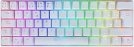 Belaidė žaidimų klaviatūra NEWSKILL PYROS IVORY, RGB, Bluetooth, ES