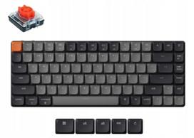 Klaviatūra Keychron K3X, žemos profilio, raudoni jungikliai, RGB apšvietimas, 75%