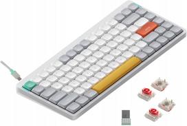 Mechaninė klaviatūra NuPhy Air75 V2, 75 %, belaidė, RGB, Bluetooth