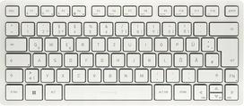 Klaviatūra CHERRY KW 7100 MINI, belaidė, Bluetooth, QWERTZ, su dėklu ir baterijomis