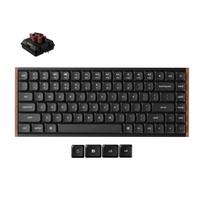 Mechaninė klaviatūra Keychron K3 Ultra 8K, belaidė, žemi mygtukai, ruda