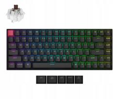 Mechaninė žaidimų klaviatūra Keychron K2 V3, Super Brown jungikliai