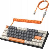 Žaidimų mechaninė klaviatūra YINDIAO T8, 68 mygtukai, 60%
