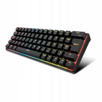 Žaidimų mechaninė klaviatūra 60% RGB KROM KYARA, Hot Swap, Bluetooth