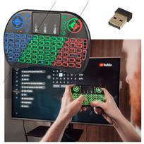 Belaidė mini klaviatūra su USB, universali nuotolinio valdymo pultelio funkcija televizoriui