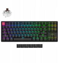 Belaidė mechaninė klaviatūra Keychron K8 QMK V2 su RGB apšvietimu