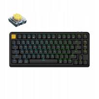 Belaidė mechaninė klaviatūra Keychron J1 QMK, žema, juoda