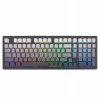 Belaidė mechaninė žaidimų klaviatūra XINMENG su pašvietimu, BT 2.4