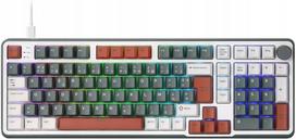 Žaidimų klaviatūra RK Royal Kludge C98, 98 mygtukai, RGB apšvietimas, magnetinė