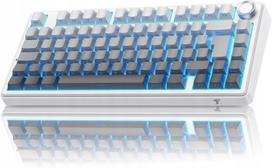 Mechaninė klaviatūra 75% PBT, RGB, keičiami jungikliai, QWERTZ ISO-DE