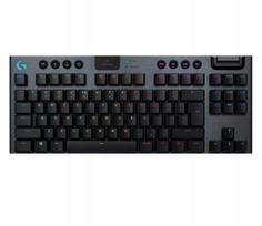 Mechaninė klaviatūra Logitech G915 TKL Tactile Lightspeed, juoda