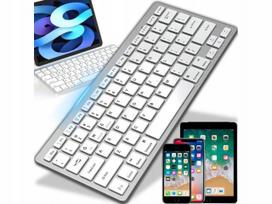Belaidė Bluetooth klaviatūra, suderinama su Smart TV, PC, iOS, Windows, Android