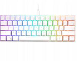 Mechaninė klaviatūra RK61, 60%, raudoni jungikliai, RGB apšvietimas