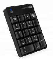 Skaičių klaviatūra CONNECT IT NumCALC CKB-0061-BK, juoda