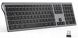 Belaidė klaviatūra Ultra-cut IPS-WGH07 su RGB apšvietimu