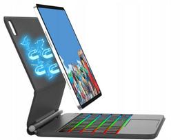 Klaviatūra dėklas iPad Air 11, nuimama, belaidė, tinka iPad 10,9