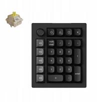 Belaidė skaičių klaviatūra Keychron V0 Ultra 8K juoda, Silk POM, Banana mygtukai