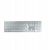 Klaviatūra CHERRY KW 9100 SLIM FOR MAC, USB ir Bluetooth, QWERTY
