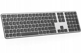 Belaidė klaviatūra OMOTON KB515 Mac OS, juoda, QWERTZ