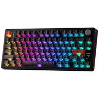 Mechaninė klaviatūra Epomaker TH80 V2 Pro, juoda, Sea Salt Silent V2 jungikliai