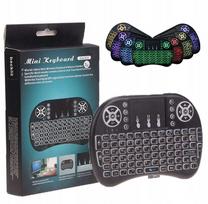 Belaidė LED klaviatūra, tinkama planšetėms, išmaniesiems telefonams, nešiojamiems kompiuteriams, Xbox ir PS3