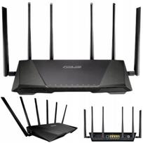Belaidis maršrutizatorius ASUS RT-AC3200, 802.11ac, trijų dažnių (Wi-Fi 5)