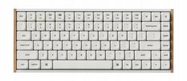 Žaidimų klaviatūra Keychron K3U-Q3Z, 75%, POM „Brown“ jungikliai