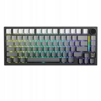 Mechaninė klaviatūra Attack Shark X820 Ultra su RGB apšvietimu ir Moonlight dangteliais