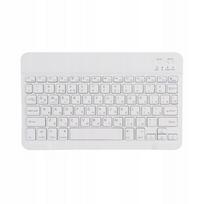 Belaidė rusų kalbos klaviatūra su dėklu, mini, Bluetooth, USB