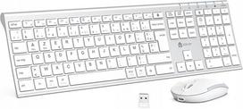 Belaidė klaviatūra su pele iClever, USB, QWERTZ, Windows