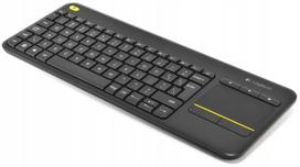 Belaidė klaviatūra LOGITECH K400 Plus, pilka