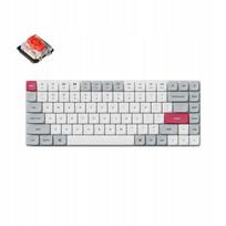 Belaidė mechaninė klaviatūra Keychron K3 Max QMK/VIA K3M-Q1T, balta