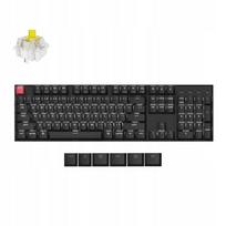 Belaidė mechaninė klaviatūra Keychron K10X Ver.2 su baltais LED