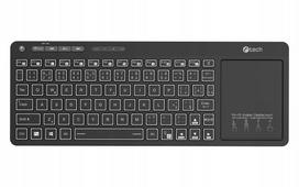 Belaidė klaviatūra C-TECH WLTK-03 su jutikliniu kilimėliu