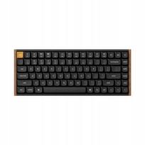 Žaidimų klaviatūra Keychron K3M-F3, 75 %, raudonieji jungikliai, RGB apšvietimas, keičiami jungikliai