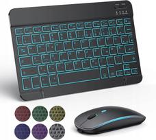 Belaidė TECURS klaviatūra ir „Bluetooth“ pelė, QWERTZ
