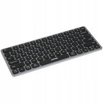 Klaviatūra UNITEK D1092A su 9 jungtimis, HUB ir SD kortelių skaitytuvu, QWERTY