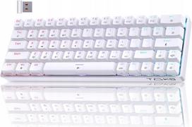 Belaidė mechaninė klaviatūra TMKB T63 su RGB apšvietimu, Bluetooth, PC ir konsolėms