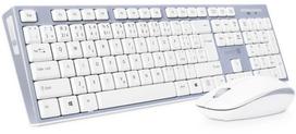Belaidis klaviatūros ir pelės rinkinys Connect IT CKM-7510-CS, balta