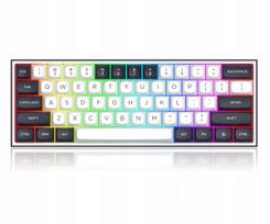 Belaidė klaviatūra Redragon ALCOR QMK K717WB-RGB-PRO, Bluetooth, 2.4G, QMK/VIA