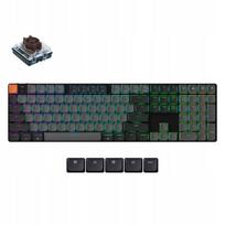 Belaidė mechaninė klaviatūra Keychron K5, pilno dydžio, K5X-H3, 2 versija