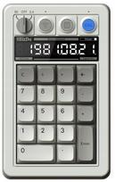 Belaidė Retro 18 skaičių klaviatūra ir 8BitDo skaičiuotuvas