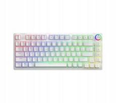 Mechaninė klaviatūra Savio Phenix White, Gateron Red Pro jungikliai, balta