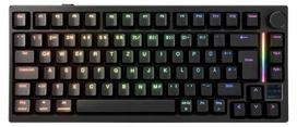 Mechaninė klaviatūra Gamakay TK75HE V2, Hall Effect, 8 kHz, RGB, 75%