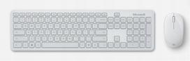 Belaidė „Microsoft Bluetooth“ klaviatūra ir pelė, Glacier, anglų QWERTY