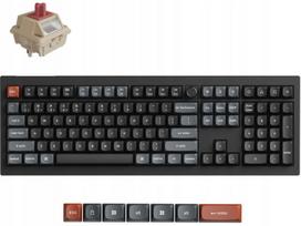 Mechaninė klaviatūra KEYCHRON V6 su 8K Red jungikliais
