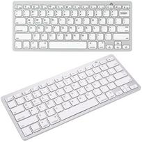Belaidė Bluetooth klaviatūra su apšvietimu, tyli, tinka iPad ir kompiuteriams