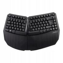 Belaidė ergonomiška Bluetooth mini klaviatūra AZERTY 2.4G